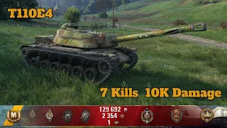 T110E4 - 7 Kills, 10K Damage - World of Tanks