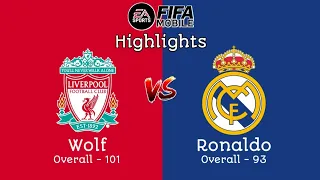 FIFA MOBILE 22 | DIVISION RIVALS GAMEPLAY | LIVERPOOL VS REAL MADRID | GAMING WITH WOLF | FIFA | FUT