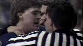 Lyndon Byers Vs Lindy Ruff 12.22.87