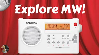 Sangean PR-D7 AM FM Radio Explore Evening MW