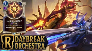 Daybreak Orchestra - Leona & Jhin Deck - Legends of Runeterra Awakening Gameplay