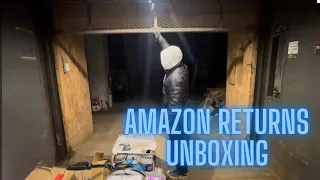 Amazon Coffin Box, Unboxing Return Pallets. Unboxing #4