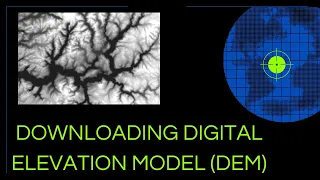 How to download Digital Elevation Model (DEM) from USGS | @bluegreen2022
