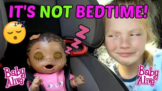 BABY ALIVE has a LATE NIGHT PARTY! The Lilly and Mommy Show. The TOYTASTIC Sisters. FUNNY KIDS SKIT!