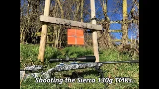 Shooting with the Sierra 130g TMKs.