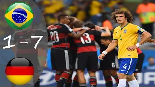 Brazil vs Germany 1-7 Semi-Final World Cup 2014 Extended Highlights |Arabic Commentary 🎤🔥|#worldcup