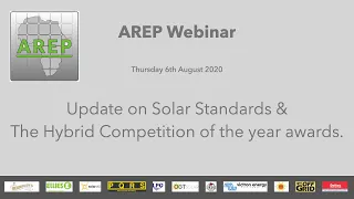 Solar Standards and Hybrid competition Webinar Aug 2020