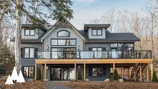 (Time Lapse) We Built This $2.8 Million Dollar Princess Margaret Lottery Home in 3 Months!!