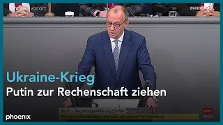 Friedrich Merz zur Regierungserklärung von Bundeskanzler Olaf Scholz am 14.12.22