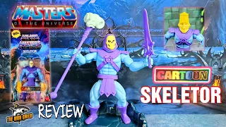 Masters of the Universe Origins Cartoon Skeletor Figure Review with part Swapping!