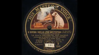 Ettore Panizza - Turandot HMV D1241 1926 live