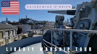 Jeremiah O'Brien | Liberty Warship | Full Tour San Francisco 🇺🇸 🚢