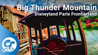 Big Thunder Mountain front seat on-ride 5K POV @60fps Disneyland Paris Frontierland