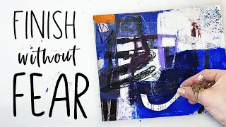 7 Clever Ways to Finish an Abstract Painting