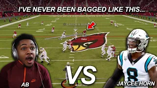 NFL PLAYER JAYCEE HORN CALLED ME OUT AND HE MIGHT BE THE BEST MADDEN PLAYER IN THE LEAGUE...