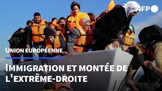 UE: la politique migratoire, un enjeu des élections européennes | AFP Reportage