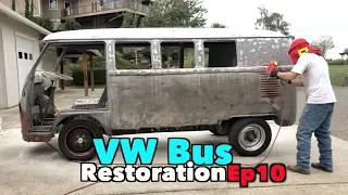 VW Bus Restoration - Episode 10 - Not Selling The Bus! | MicBergsma