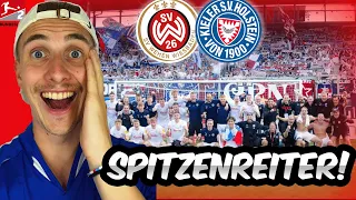 RIESEN SCHRITT RICHTUNG AUFSTIEG💙🤍❤️ WIESBADEN - HOLSTEIN KIEL STADIONVLOG😍 Becker - Maschine🚀🤯