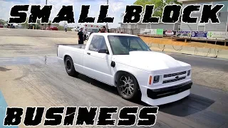 HASN'T BEEN OUT LONG BUT THIS SMALL BLOCK NITROUS S10 IS RIDING OUT