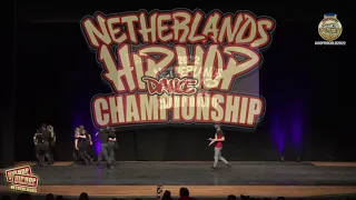 D&D-VIII - Silver Medalist Adult Division - Netherlands Hip Hop Dance Championship 2022