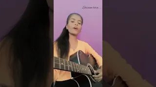 Ehsaan tera hoga✨ || female version cover by Karuna Sagar || guitar cover #music #trending #guitar