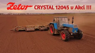 Zetor Crystal 12045 | Válení jarního ječmene 2023