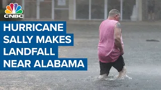 Hurricane Sally makes landfall near Gulf Shores, Alabama