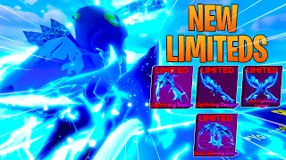 UNLOCKING NEW LIGHTNING PACKS In Roblox Blade Ball