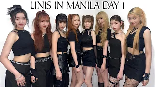 240505 UNIS in MANILA DAY 1: Superwoman + Dopamine + Hi-touch experience