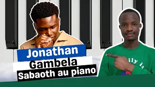 SABAOTH au piano Jonathan GAMBELA | ACCORDS