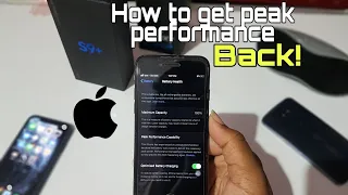 How to get peak performance back in any iPhone