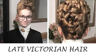 Late Victorian Hair by Delamar Academy Tutor Wendy Topping