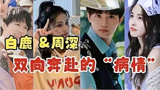 白鹿&周深：要不你俩能玩到一块呢 原来是因为双向奔赴的“病情” 😂😂😂