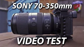 Sony 70 - 350mm G Lens | 4K Cinematic HLG Video Test