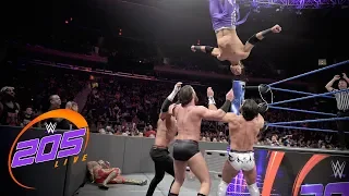 Dorado, Metalik & Carrillo vs. Gulak, Nese & Daivari: WWE 205 Live, Sept. 10, 2019
