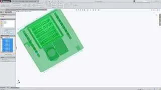 SolidWorks Tutorial - Fill an Assembly Cavity to Determine its Volume