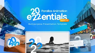 2022 Essentials: V.7 Update 🌌 Parallax Effect using PowerPoint Animation 🌌