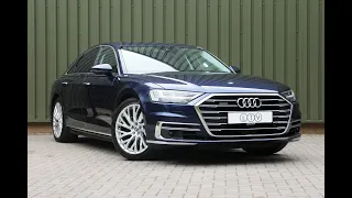 2018/68 Audi A8 3.0 TDI V6 50 Tiptronic quattro - £9,000 of extras -  ventilated seats & HD Matrix