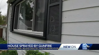 Milwaukee family doesn't know why someone sprayed their house with gunfire