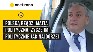 Biedroń: Polską rządzi mafia polityczna. Życzę im politycznie jak najgorzej