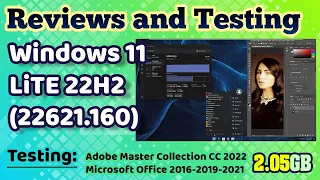 Review Windows 11 LiTE 22H2 (22621.160) BlueSt✫r 11 Pro Bypasses TPM