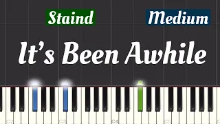 Staind - It’s Been Awhile Piano Tutorial | Medium