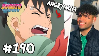 KAWAKI VS SUMIRE AND NUE | BORUTO #190 REACTION | Escape