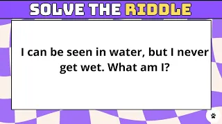 35 Tricky Quick Riddles 💜🧩 | Can you solve the riddle? #quiz #riddles #riddle