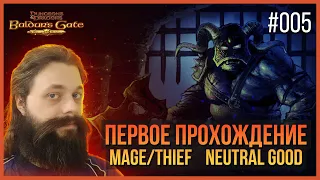 005. Прохождение BG1 впервые и вслепую. Mage/Thief. Neutral Good.