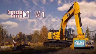 Construction Simulator! #1! Начало игры!