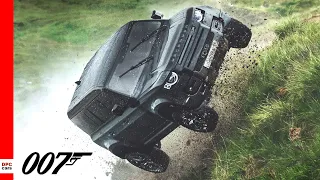 New 2020 Land Rover Defender 30m Jump in Upcoming 007 James Bond Film