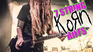 7 Top 7 String KoRn Riffs