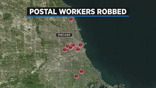 U.S. Postal Service mail carriers targeted in recent string of robberies