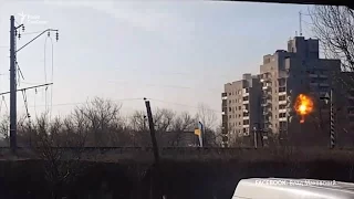 Снаряды боевиков попали в многоэтажку в Авдеевке - пользователь соцсетей